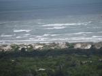 Ocean breakers seen from the top of the lightohouse